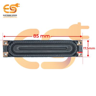 6Ω (ohm) 10W Rectangle Shape LED TV Internal Speakers Part (85mm x 17.5mm)